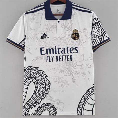 real madrid white dragon jersey|Buy Real Madrid White Dragon Edition Jersey 22/23